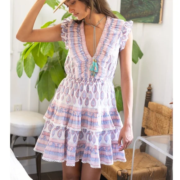 halter neck mini dress pattern Paisley Print Halter Neck Mini Dress Pink / XL